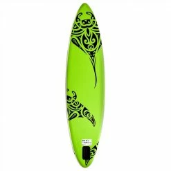Inflatable Stand Up Paddleboard Set 305x76x15 cm Green -Sports Shop Inflatable Stand Up Paddleboard Set 305x76x15 cm Green 460664 3