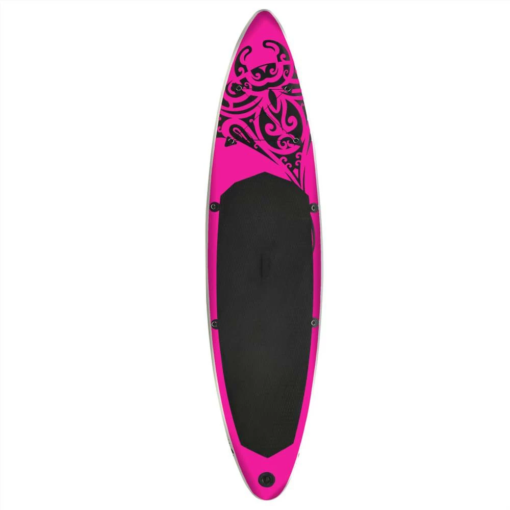 Inflatable Stand Up Paddleboard Set 320x76x15 cm Pink 5 Inflatable Stand Up Paddleboard Set 320x76x15 cm Pink - Image 3