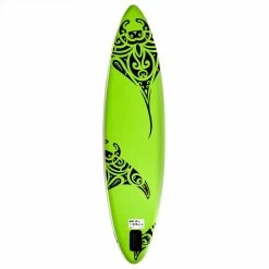 Inflatable Stand Up Paddleboard Set 366x76x15 cm Green -Sports Shop Inflatable Stand Up Paddleboard Set 366x76x15 cm Green 460667 3