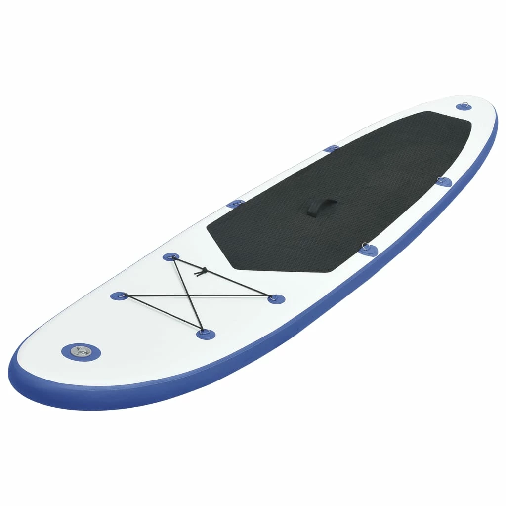 Inflatable Stand Up Paddleboard Set Blue and White 4 Inflatable Stand Up Paddleboard Set Blue and White - Image 2