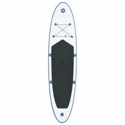 Inflatable Stand Up Paddleboard Set Blue and White 10 Inflatable Stand Up Paddleboard Set Blue and White -Sports Shop Inflatable Stand Up Paddleboard Set Blue and White 432958 2