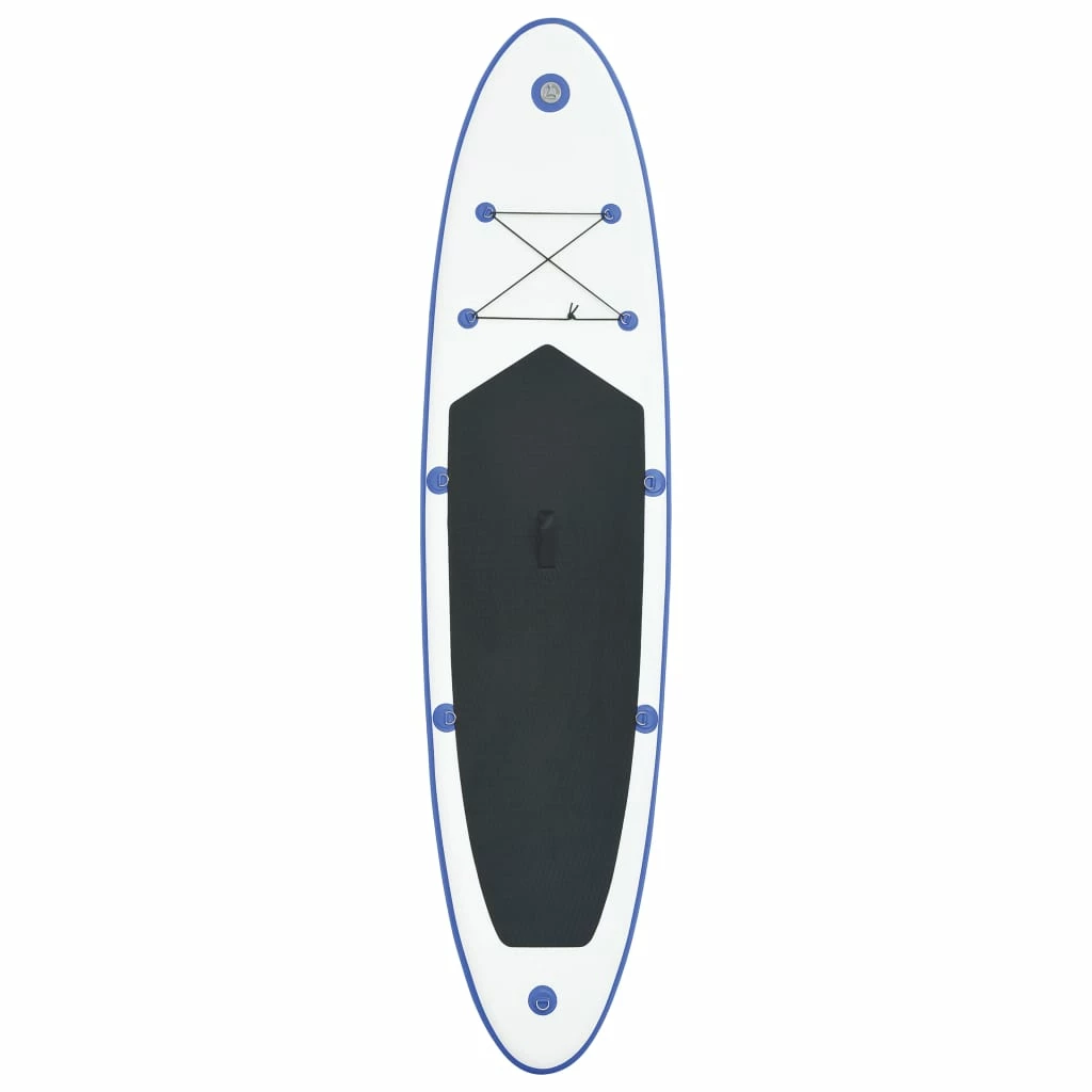 Inflatable Stand Up Paddleboard Set Blue and White 5 Inflatable Stand Up Paddleboard Set Blue and White - Image 3