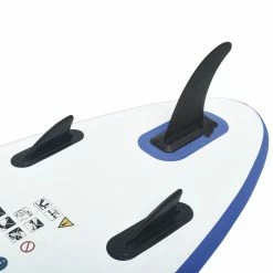 Inflatable Stand Up Paddleboard Set Blue and White 12 Inflatable Stand Up Paddleboard Set Blue and White -Sports Shop Inflatable Stand Up Paddleboard Set Blue and White 432958 4