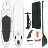Inflatable Stand Up Paddleboard Set Red and White -Sports Shop Inflatable Stand Up Paddleboard Set Red and White 492668 0