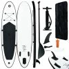 Inflatable Stand up Paddle Board Set Black and White -Sports Shop Inflatable Stand up Paddle Board Set Black and White 456924 0