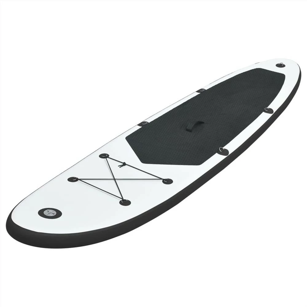 Inflatable Stand up Paddle Board Set Black and White 4 Inflatable Stand up Paddle Board Set Black and White - Image 2