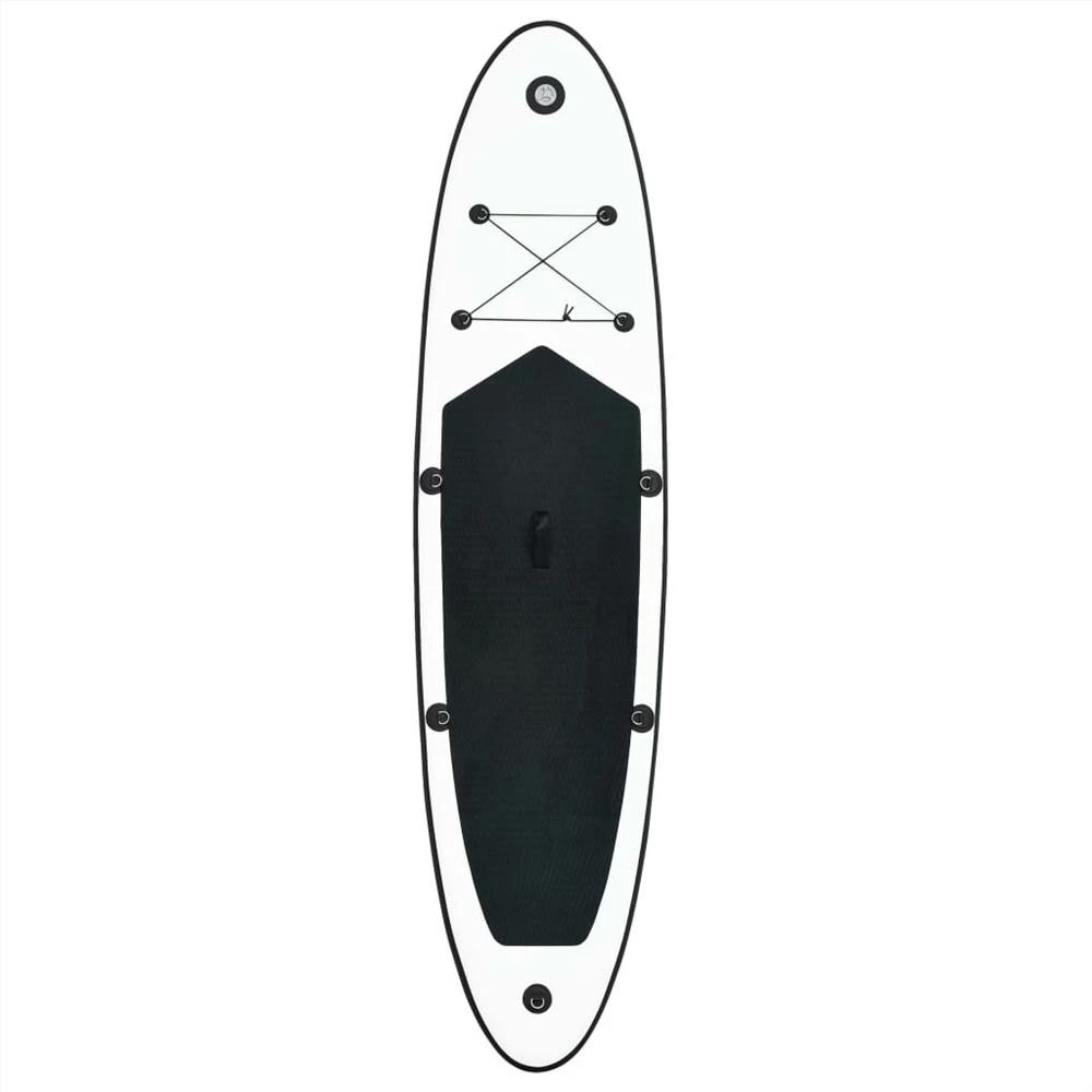 Inflatable Stand up Paddle Board Set Black and White 5 Inflatable Stand up Paddle Board Set Black and White - Image 3