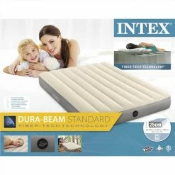 Intex Airbed Dura-Beam Standard Single-High 137x191x25 cm -Sports Shop Intex Airbed Dura Beam Standard Single High 137x191x25 cm 499811 3