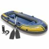 Intex Challenger 3 Set Inflatable Boat with Oars and Pump 68370NP