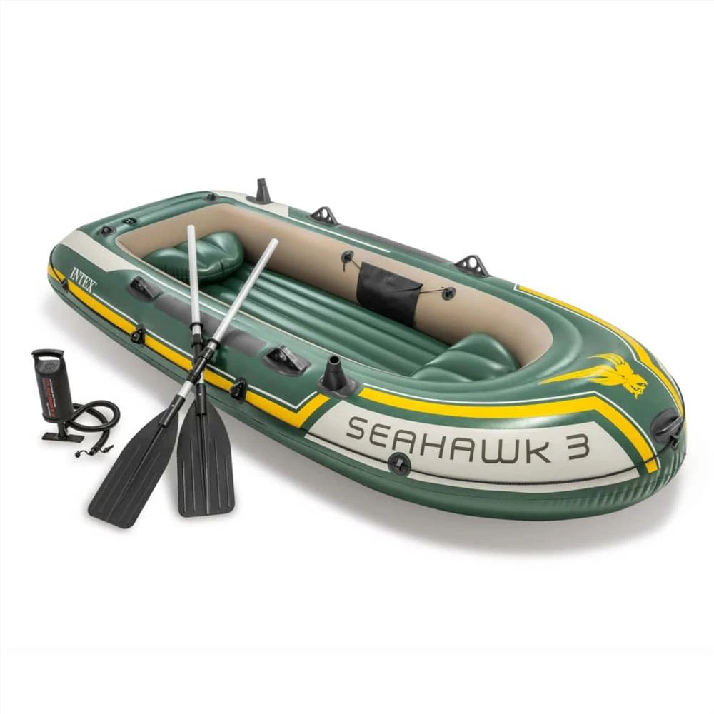 Intex Inflatable Boat Set Seahawk 3 295x137x43 cm 68380NP 3 Intex Inflatable Boat Set Seahawk 3 295x137x43 cm 68380NP