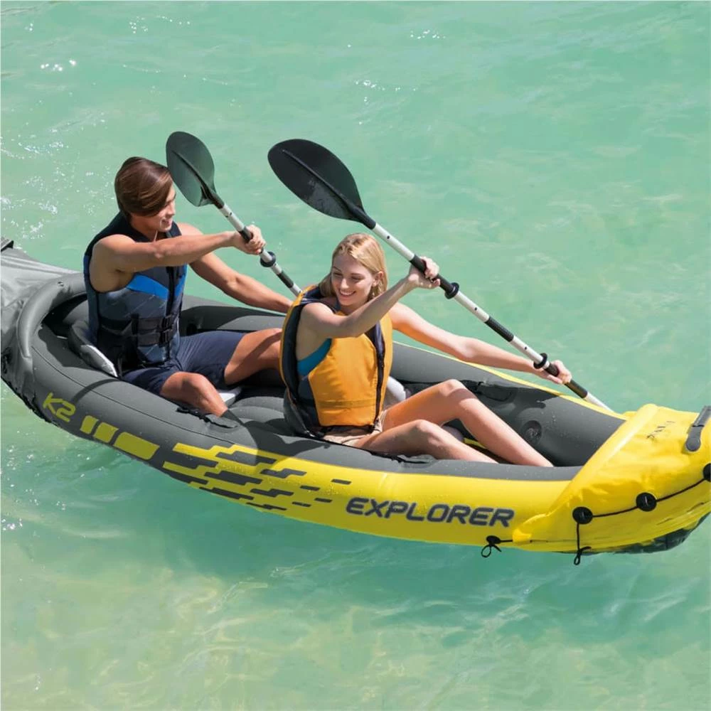 Intex Inflatable Kayak Explorer K2 312x91x51 cm 68307NP 4 Intex Inflatable Kayak Explorer K2 312x91x51 cm 68307NP - Image 2