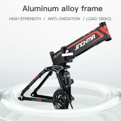 JINGHMA R3 500W 48V 12.8Ah 26 Inch Tire Electric Bicycle 40km/h Max Speed 70km Range 120kg Max Load with 2 Batteries -Sports Shop JINGHMA R3 500W 48V 12 8Ah Electric Bicycle with 2 Batteries 498413 3