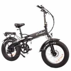 KAISDA K2 Pro Folding Electric Moped Bike Mountain Bicycle 20*4.0 Inch Fat Tire Bafang 350W Motor Max Speed 25Km/h 48V 12.8AH Battery Max Load 150KG SHIMANO 21 Speed APP Control - Black 10 KAISDA K2 Pro Folding Electric Moped Bike Mountain Bicycle 20*4.0 Inch Fat Tire Bafang 350W Motor Max Speed 25Km/h 48V 12.8AH Battery Max Load 150KG SHIMANO 21 Speed APP Control - Black -Sports Shop KAISDA K2 Pro 20 4 0 inch Fat Tire Folding Electric Moped Bike 509053 2