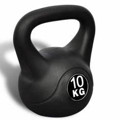 Kettlebell 10 kg Concrete with Plastic Coated -Sports Shop Kettlebell 10 kg Concrete with Plastic Coated 432686 2