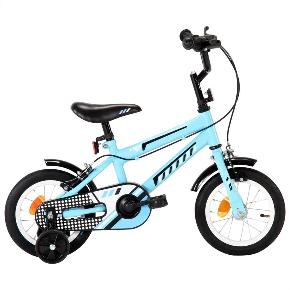 Kids Bike 12 inch Black and Blue 3 Kids Bike 12 inch Black and Blue