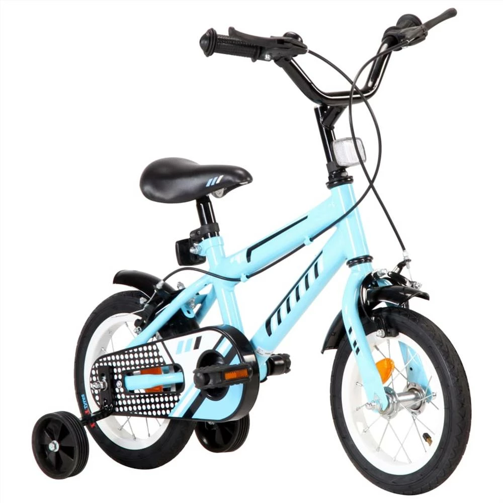Kids Bike 12 inch Black and Blue 4 Kids Bike 12 inch Black and Blue - Image 2