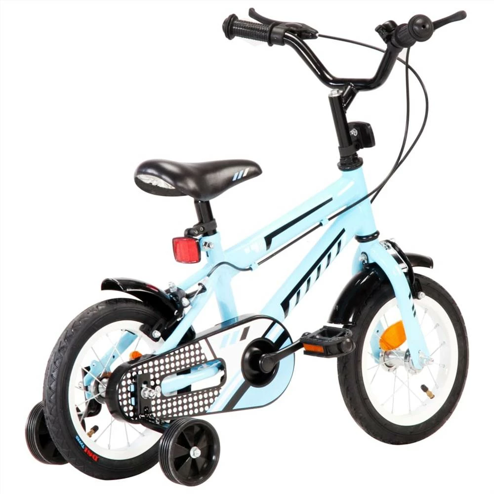 Kids Bike 12 inch Black and Blue 5 Kids Bike 12 inch Black and Blue - Image 3