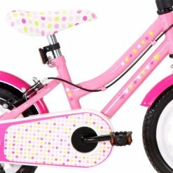 Kids Bike 12 inch White and Pink -Sports Shop Kids Bike 12 inch White and Pink 427153 5