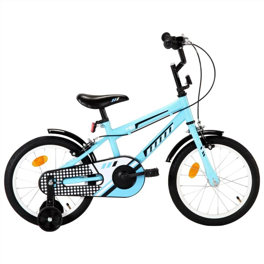 Kids Bike 16 inch Black and Blue 3 Kids Bike 16 inch Black and Blue