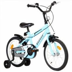 Kids Bike 16 inch Black and Blue 9 Kids Bike 16 inch Black and Blue -Sports Shop Kids Bike 16 inch Black and Blue 492317 1