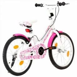 Kids Bike 18 inch Pink and White 10 Kids Bike 18 inch Pink and White -Sports Shop Kids Bike 18 inch Pink and White 490790 2