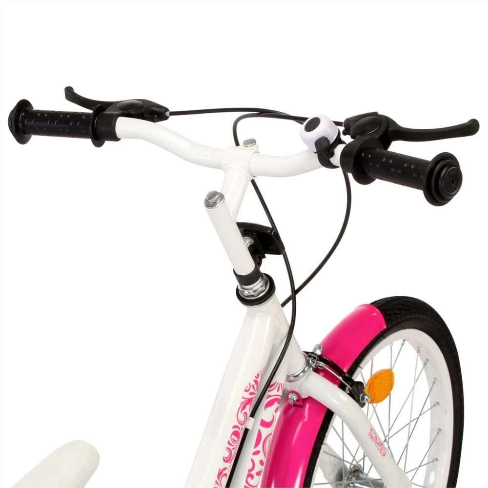 Kids Bike 18 inch Pink and White 6 Kids Bike 18 inch Pink and White - Image 4