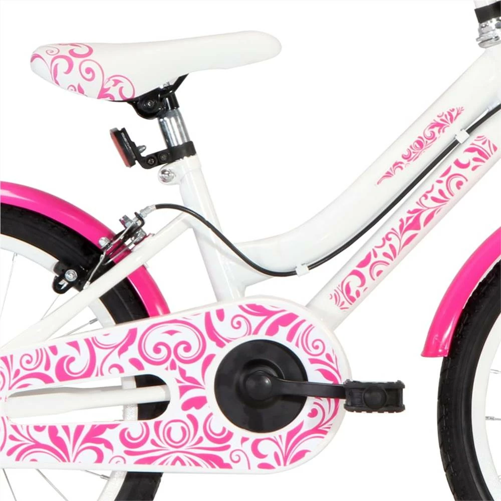 Kids Bike 18 inch Pink and White 8 Kids Bike 18 inch Pink and White - Image 6