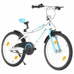 Kids Bike 20 inch Blue and White -Sports Shop Kids Bike 20 inch Blue and White 489010 1