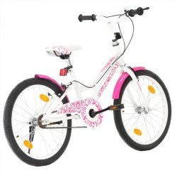 Kids Bike 20 inch Pink and White -Sports Shop Kids Bike 20 inch Pink and White 487906 2