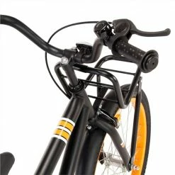 Kids Bike with Front Carrier 18 inch Black and Orange -Sports Shop Kids Bike with Front Carrier 18 inch Black and Orange 490220 3