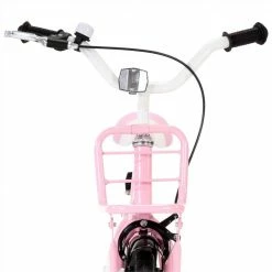 Kids Bike with Front Carrier 20 inch Pink and Black -Sports Shop Kids Bike with Front Carrier 20 inch Pink and Black 488367 3