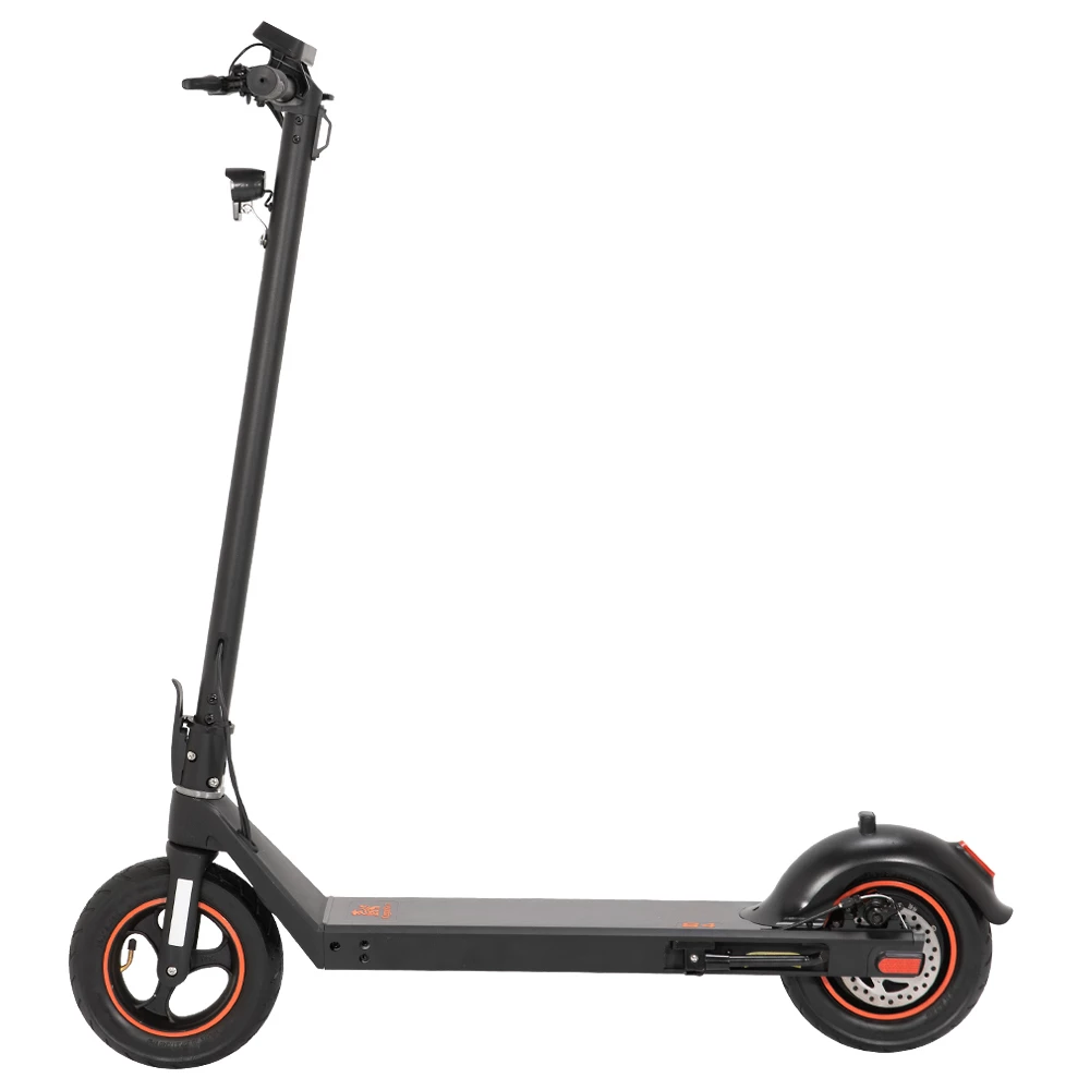KugooKirin S4 10 inch Pneumatic Tire Folding Electric Scooter Big Touch Dashboard 10Ah Battery 350W Motor 3 Speed Modes Max 35km/h 40KM Max Range EABS+Rear Disc Brake Easily Folded - Black 3 KugooKirin S4 10 inch Pneumatic Tire Folding Electric Scooter Big Touch Dashboard 10Ah Battery 350W Motor 3 Speed Modes Max 35km/h 40KM Max Range EABS+Rear Disc Brake Easily Folded - Black