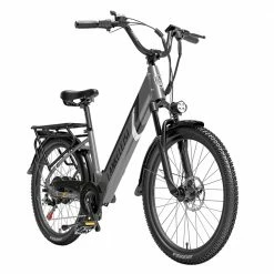 LANKELEISI ES500PRO Electric Bike 500W Motor 48V 16Ah Battery 24'' Tire 32km/h Max Speed Shimano 7 Speed Gear - Grey 7 LANKELEISI ES500PRO Electric Bike 500W Motor 48V 16Ah Battery 24'' Tire 32km/h Max Speed Shimano 7 Speed Gear - Grey -Sports Shop LANKELEISI ES500PRO Electric Bike Grey 517828 2