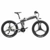 LANKELEISI XT750 Electric Bike Sports Version 26*1.95 Inch Kenda Tire 500W Motor 40KM/H 48V 14.5Ah Battery 100KM Range Shimano 27 Speed - White