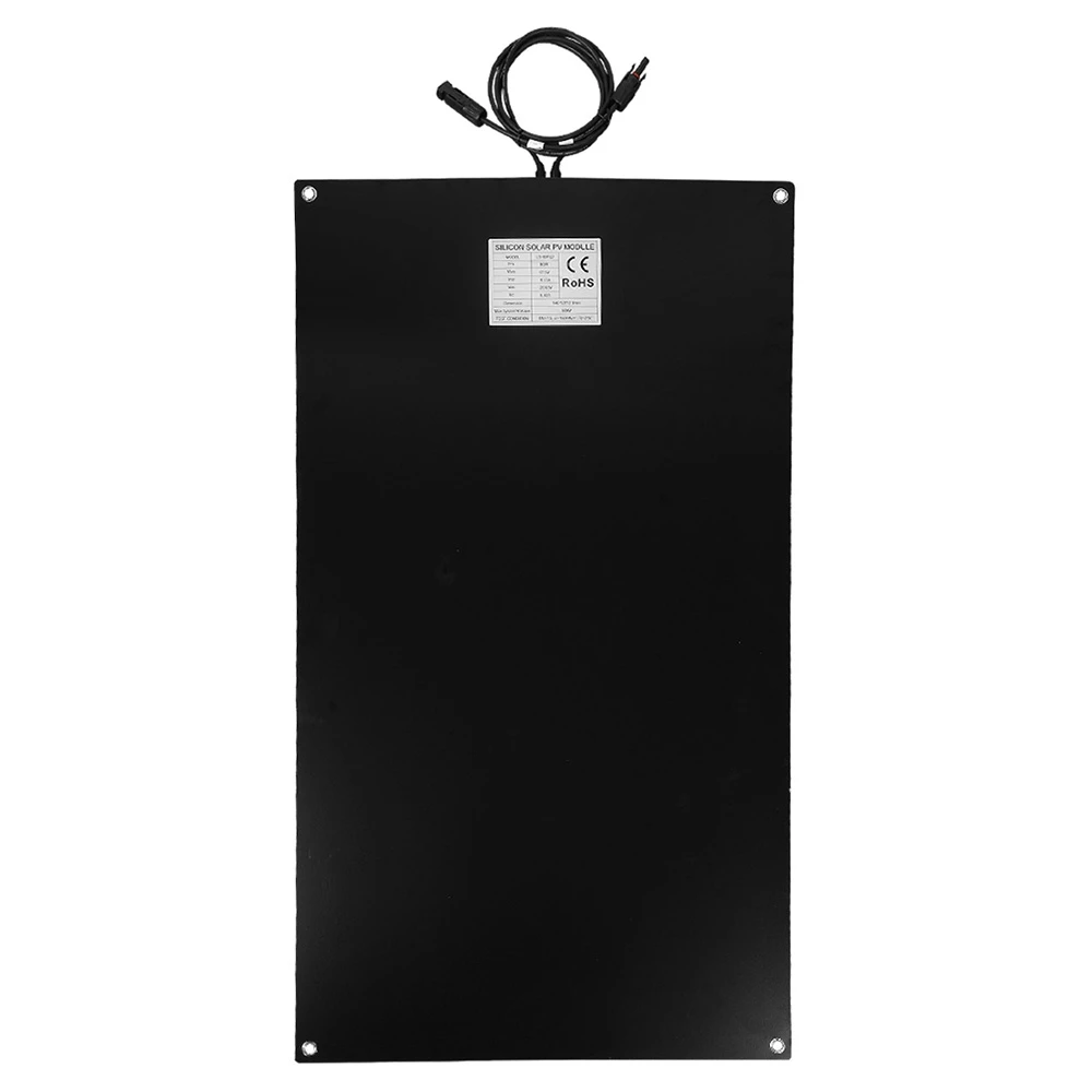 Lensun LS-80FX2 80W 12V Black Flexible Solar Panel 3 Lensun LS-80FX2 80W 12V Black Flexible Solar Panel - Image 2