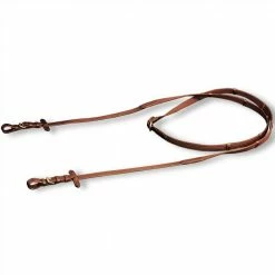 Leather Flash Bridle with Reins and Bit Brown Cob -Sports Shop Leather Flash Bridle with Reins and Bit Brown Cob 487888 4