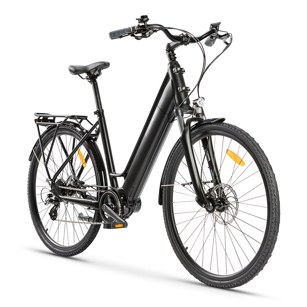 MAGMOVE CEH55M 28 Inch City Electric Bike Bafang Mid-Drive 250W Motor 25Km/h Speed 36V 13Ah Detachable Battery Double Disc Brakes Shimano 8-Speed Gear 5 MAGMOVE CEH55M 28 Inch City Electric Bike Bafang Mid-Drive 250W Motor 25Km/h Speed 36V 13Ah Detachable Battery Double Disc Brakes Shimano 8-Speed Gear - Image 3