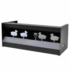Magnetic Knockdown Pellet Catcher 4+1 Targets Duck Design
