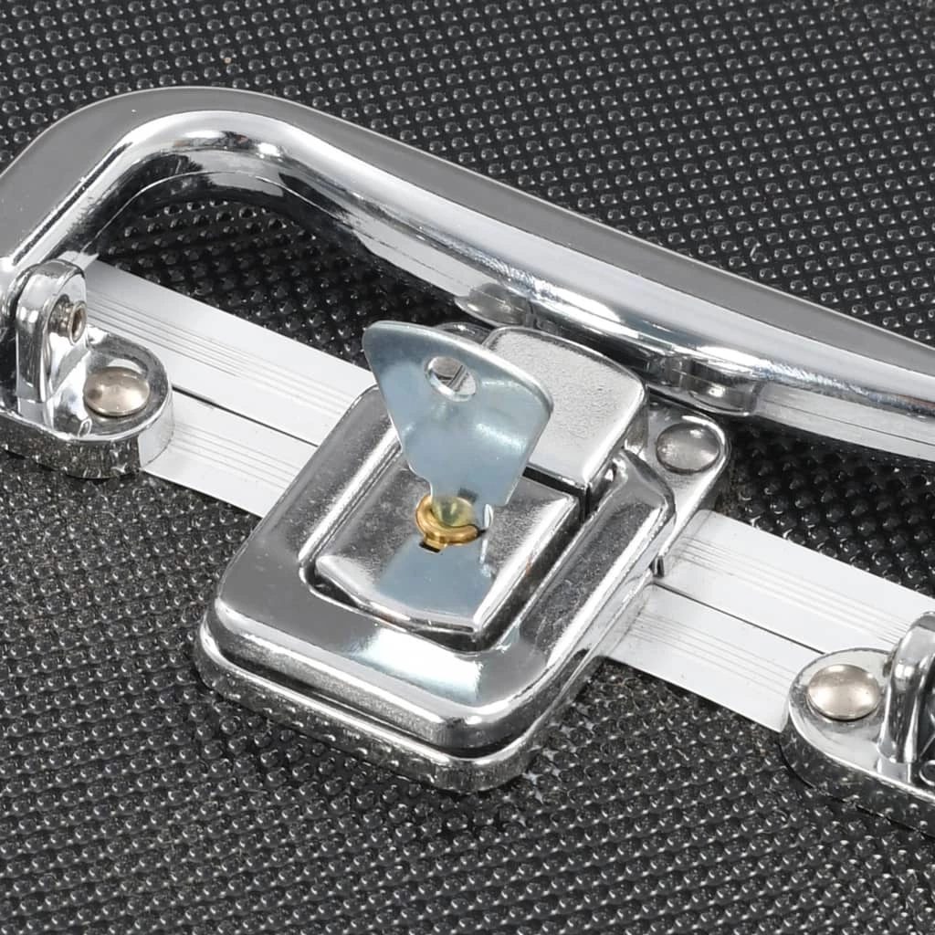 Make-up Case 22x30x21 cm Black Aluminium 4 Make-up Case 22x30x21 cm Black Aluminium - Image 2