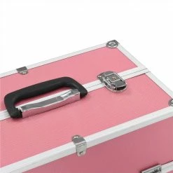 Make-up Case 37x24x35 cm Pink Aluminium -Sports Shop Make up Case 37x24x35 cm Pink Aluminium 490013 4