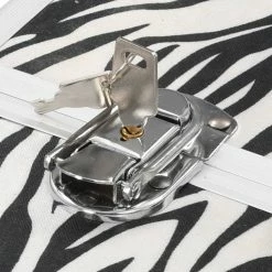 Make-up Case 37x24x35 cm Zebra Stripe Aluminium 13 Make-up Case 37x24x35 cm Zebra Stripe Aluminium -Sports Shop Make up Case 37x24x35 cm Zebra Stripe Aluminium 432002 5