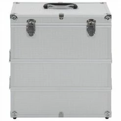 Make-up Case 37x24x40 cm Silver Aluminium 11 Make-up Case 37x24x40 cm Silver Aluminium -Sports Shop Make up Case 37x24x40 cm Silver Aluminium 489814 3