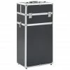 Make-up Trolley Aluminium Black