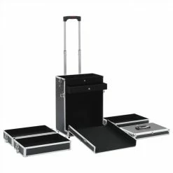 Make-up Trolley Aluminium Black -Sports Shop Make up Trolley Aluminium Black 489813 5