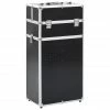 Make-up Trolley Aluminium Black with Crocodile Pattern 1 Make-up Trolley Aluminium Black with Crocodile Pattern -Sports Shop Make up Trolley Aluminium Black with Crocodile Pattern 432001 0