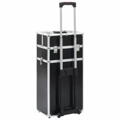 Make-up Trolley Aluminium Black with Crocodile Pattern -Sports Shop Make up Trolley Aluminium Black with Crocodile Pattern 432001 4