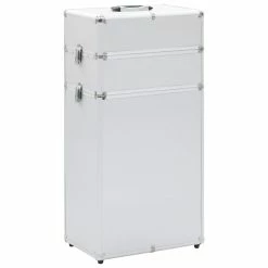 Make-up Trolley Aluminium Silver