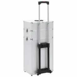 Make-up Trolley Aluminium Silver -Sports Shop Make up Trolley Aluminium Silver 429519 4