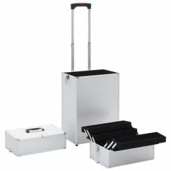 Make-up Trolley Aluminium Silver -Sports Shop Make up Trolley Aluminium Silver 429519 5
