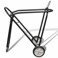 Metal Foldable Saddle Rack with Wheels -Sports Shop Metal Foldable Saddle Rack with Wheels 432552 1